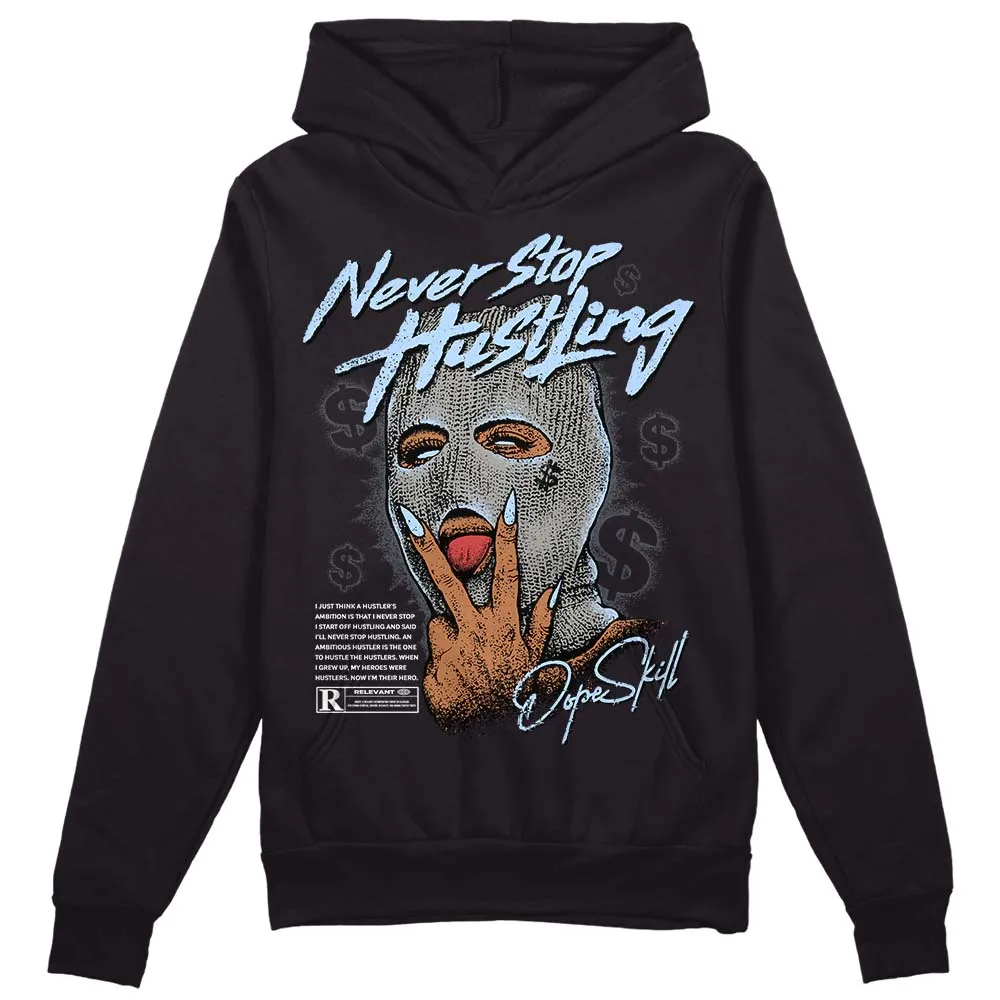 Cool Grey 11s DopeSkill Hoodie Sweatshirt Never Stop Hustling Graphic sold by DopeSkill product image thumbnail 2