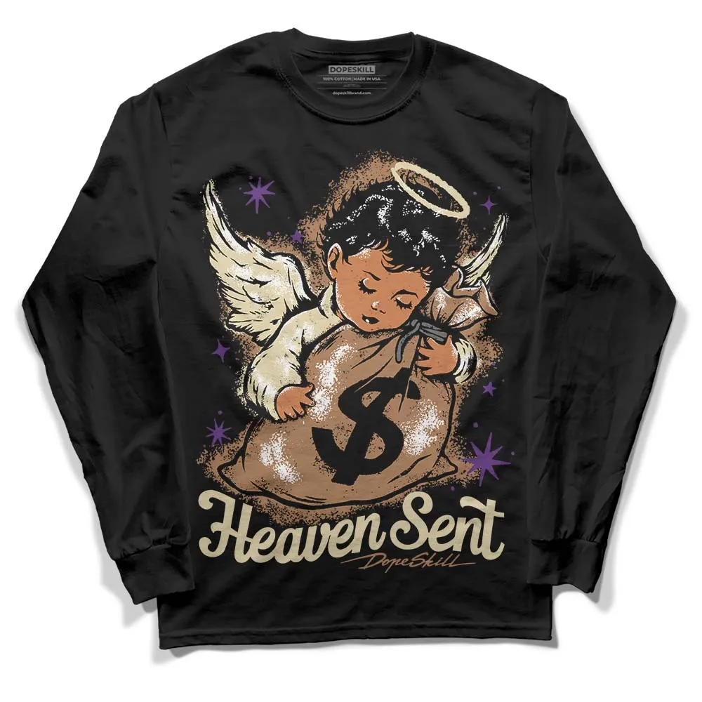 GORE-TEX “Brown Kelp” 6s DopeSkill Long Sleeve T-Shirt Heaven Sent Graphic sold by DopeSkill product image thumbnail 2
