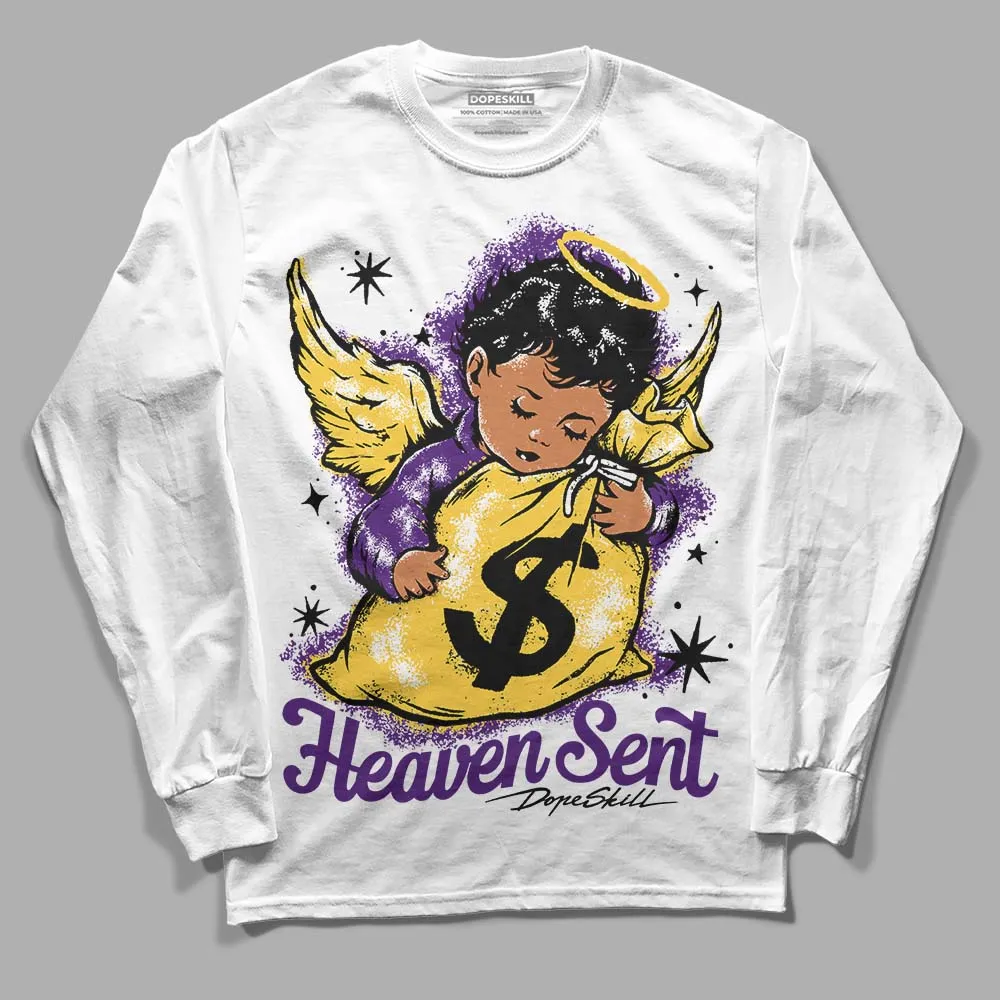 Field Purple 12s DopeSkill Long Sleeve T-Shirt Heaven Sent Graphic sold by DopeSkill
