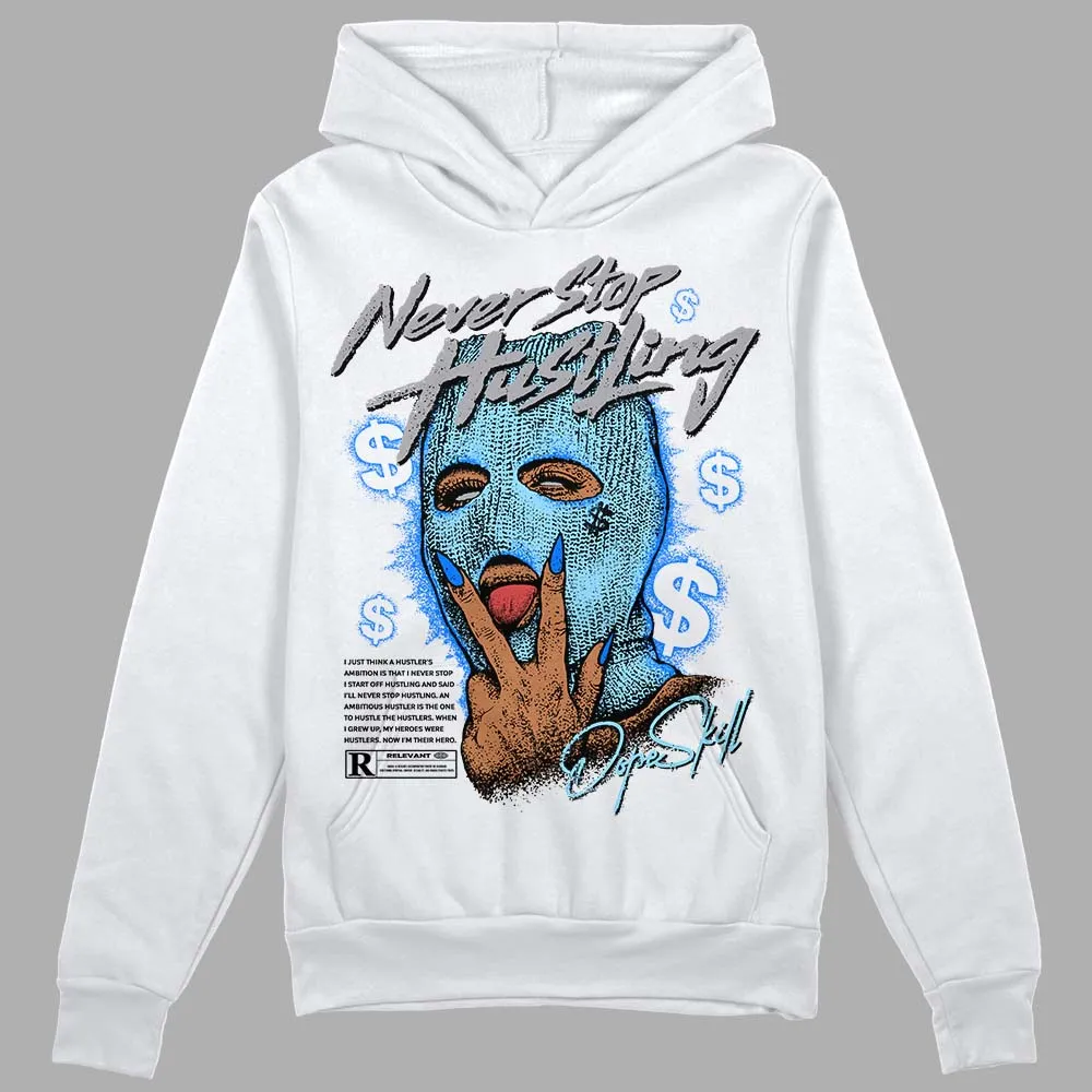 Chambray 7s DopeSkill Hoodie Sweatshirt Never Stop Hustling Graphic sold by DopeSkill product image thumbnail 2