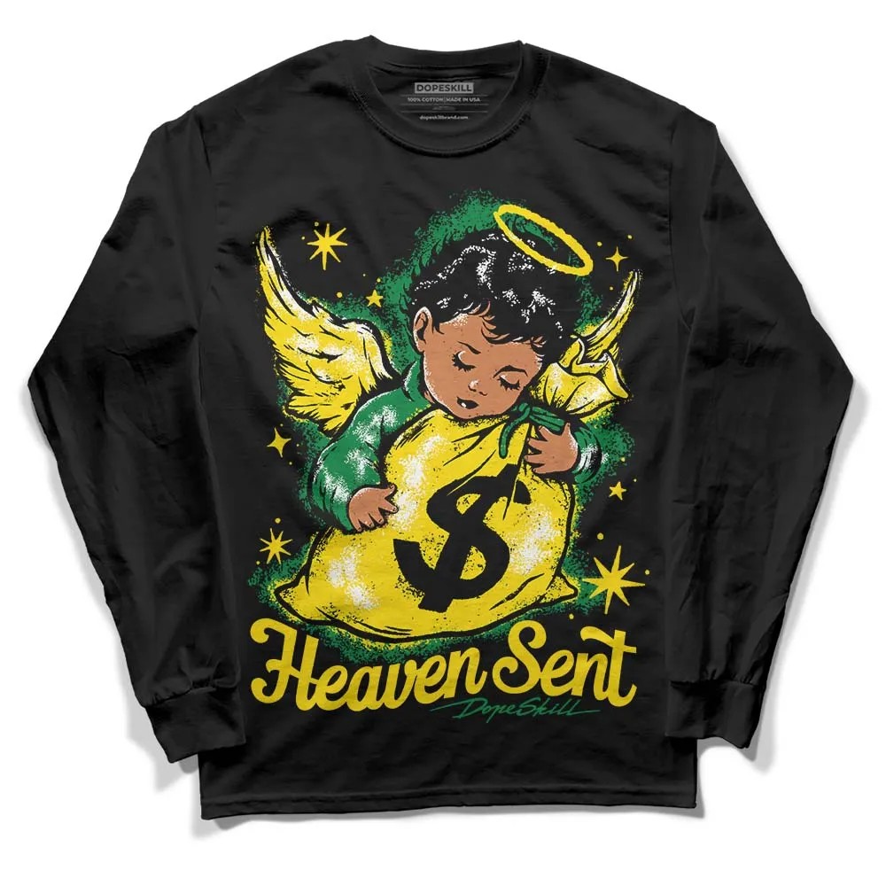 Dunk Reverse Brazil DopeSkill Long Sleeve T-Shirt Heaven Sent Graphic sold by DopeSkill product image thumbnail 2