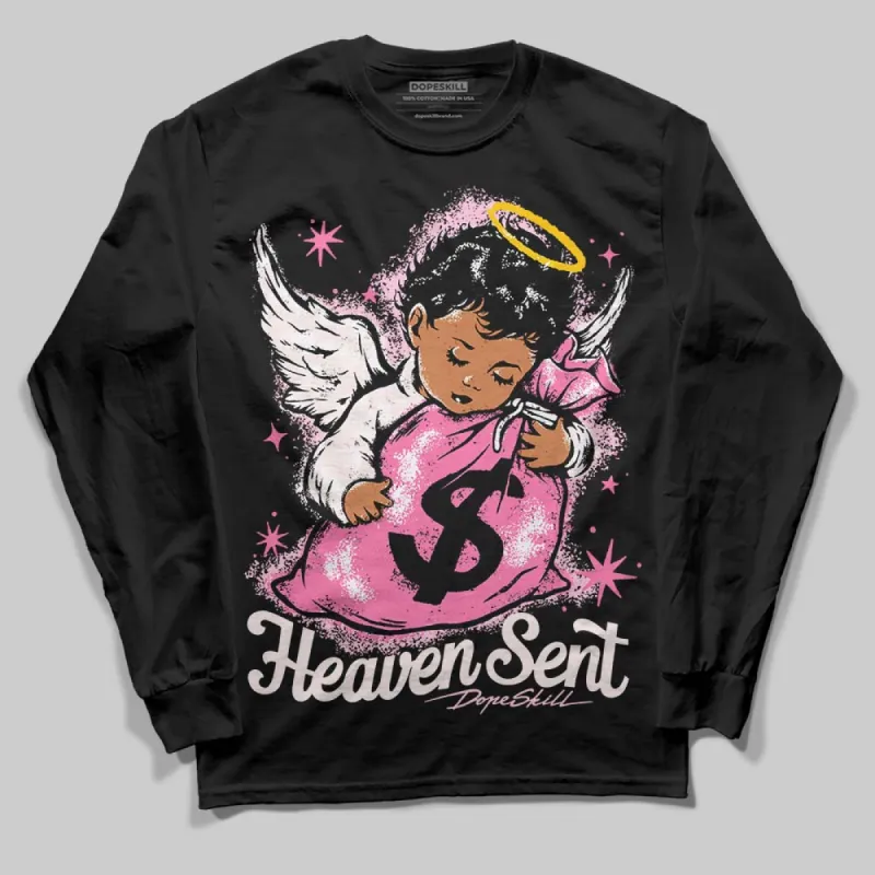Dunk Pink Foam DopeSkill Long Sleeve T-Shirt Heaven Sent Graphic sold by DopeSkill