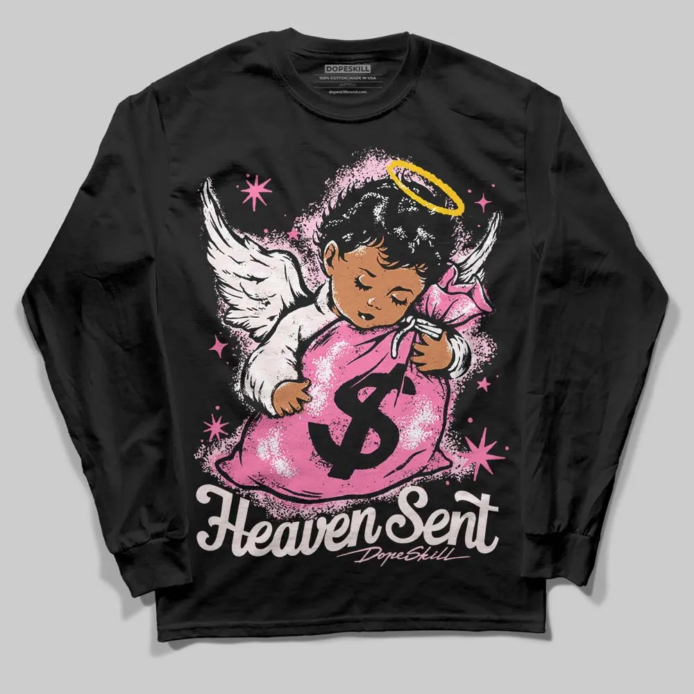 Dunk Pink Foam DopeSkill Long Sleeve T-Shirt Heaven Sent Graphic sold by DopeSkill