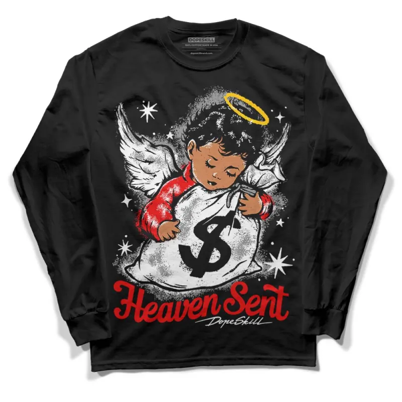 Dunk Panda White Black DopeSkill Long Sleeve T-Shirt Heaven Sent Graphic sold by DopeSkill