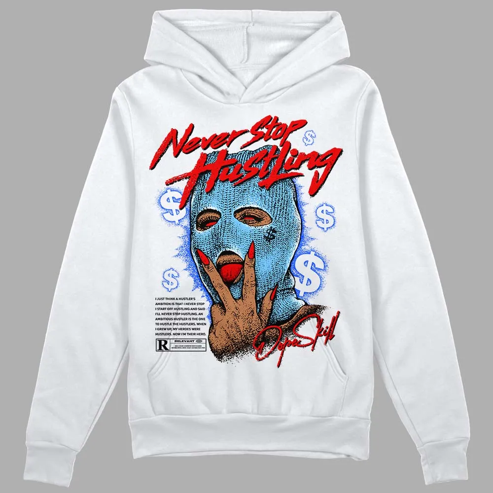 Cactus Jack 4s DopeSkill Hoodie Sweatshirt Never Stop Hustling Graphic sold by DopeSkill product image thumbnail 2