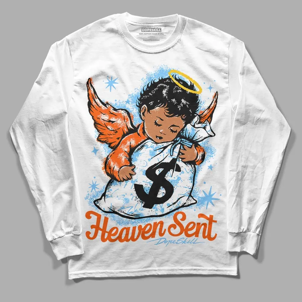 Dunk Futura University Blue DopeSkill Long Sleeve T-Shirt Heaven Sent Graphic sold by DopeSkill