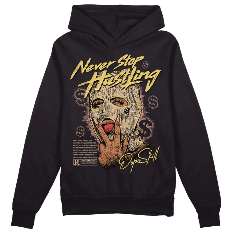 TAN Collection DopeSkill Hoodie Sweatshirt Never Stop Hustling Graphic sold by DopeSkill