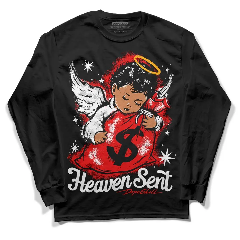 Cherry 12s DopeSkill Long Sleeve T-Shirt Heaven Sent Graphic sold by DopeSkill product image thumbnail 2