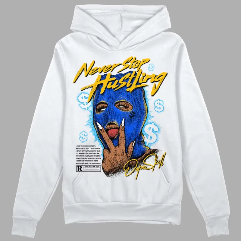 Royal Blue Collection DopeSkill Hoodie Sweatshirt Never Stop Hustling Graphic sold by DopeSkill