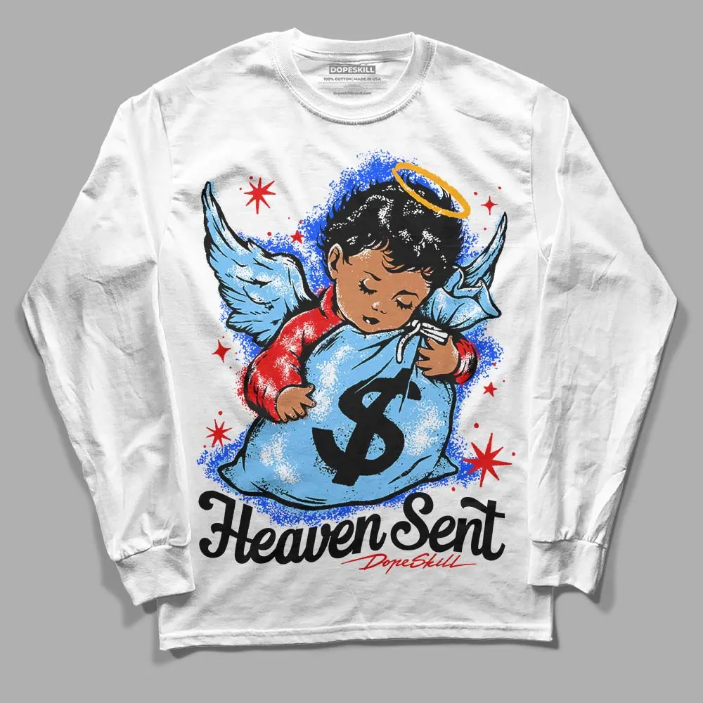 Cactus Jack 4s DopeSkill Long Sleeve T-Shirt Heaven Sent Graphic sold by DopeSkill product image thumbnail 2