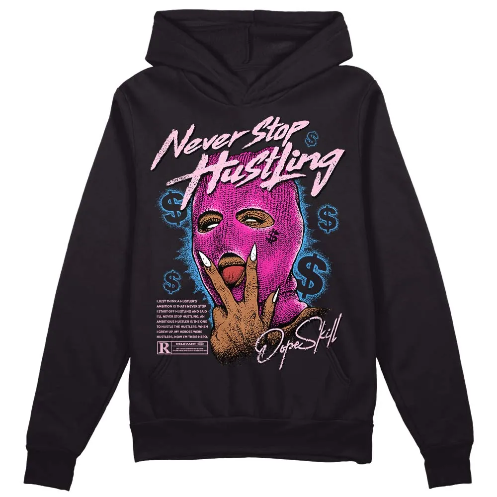Pink Collection DopeSkill Hoodie Sweatshirt Never Stop Hustling Graphic sold by DopeSkill product image thumbnail 2