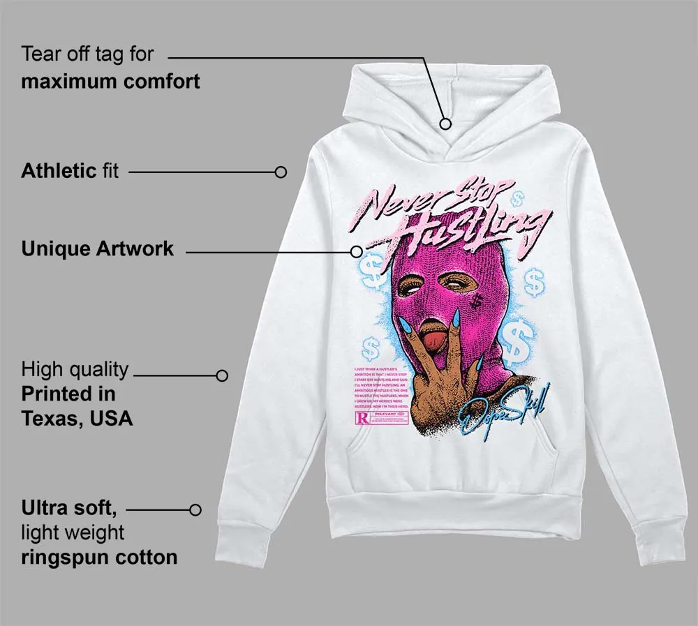 Pink Collection DopeSkill Hoodie Sweatshirt Never Stop Hustling Graphic sold by DopeSkill product image thumbnail 3