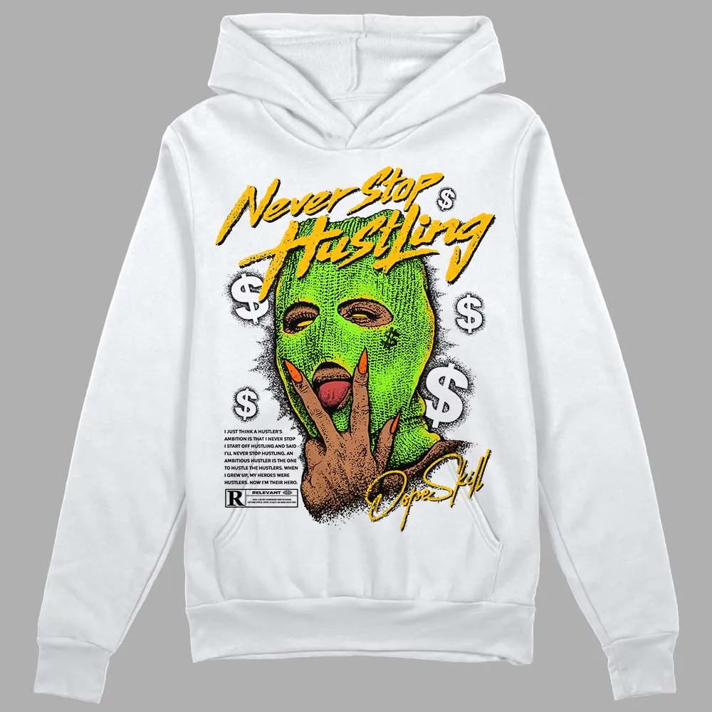Neon Green Collection DopeSkill Hoodie Sweatshirt Never Stop Hustling Graphic sold by DopeSkill product image thumbnail 2
