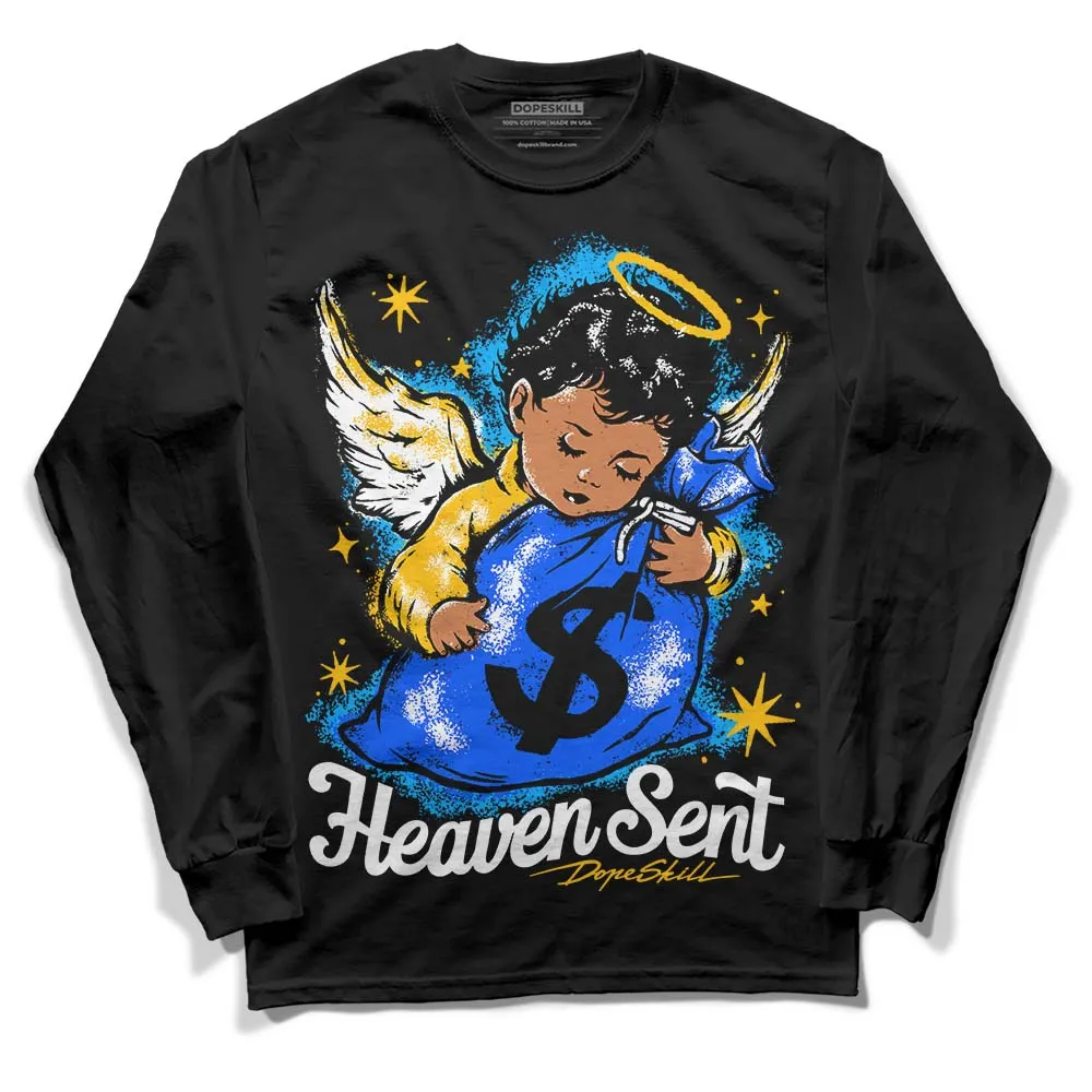 Royal Blue Collection DopeSkill Long Sleeve T-Shirt Heaven Sent Graphic sold by DopeSkill product image thumbnail 2