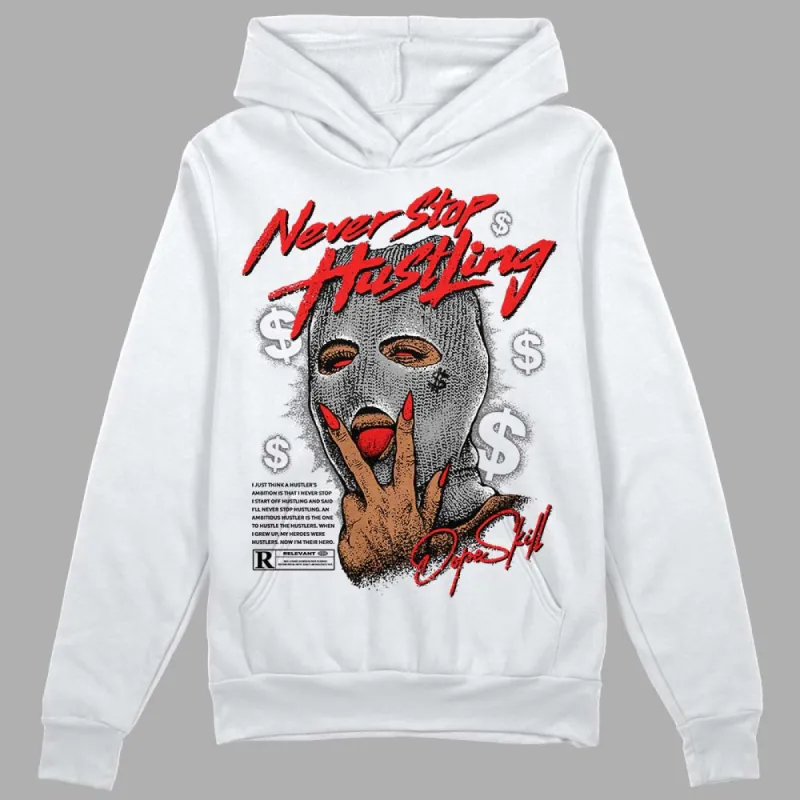 Grey Collection DopeSkill Hoodie Sweatshirt Never Stop Hustling Graphic sold by DopeSkill