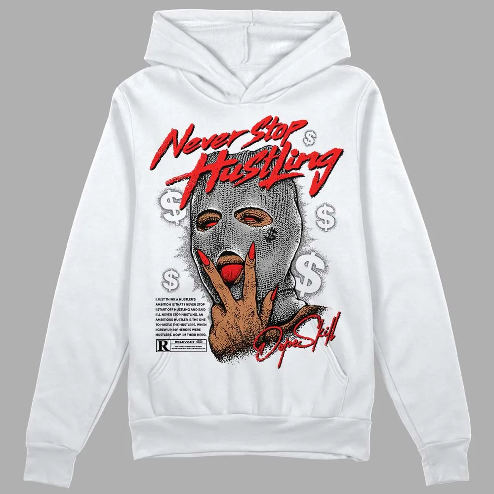 Grey Collection DopeSkill Hoodie Sweatshirt Never Stop Hustling Graphic sold by DopeSkill