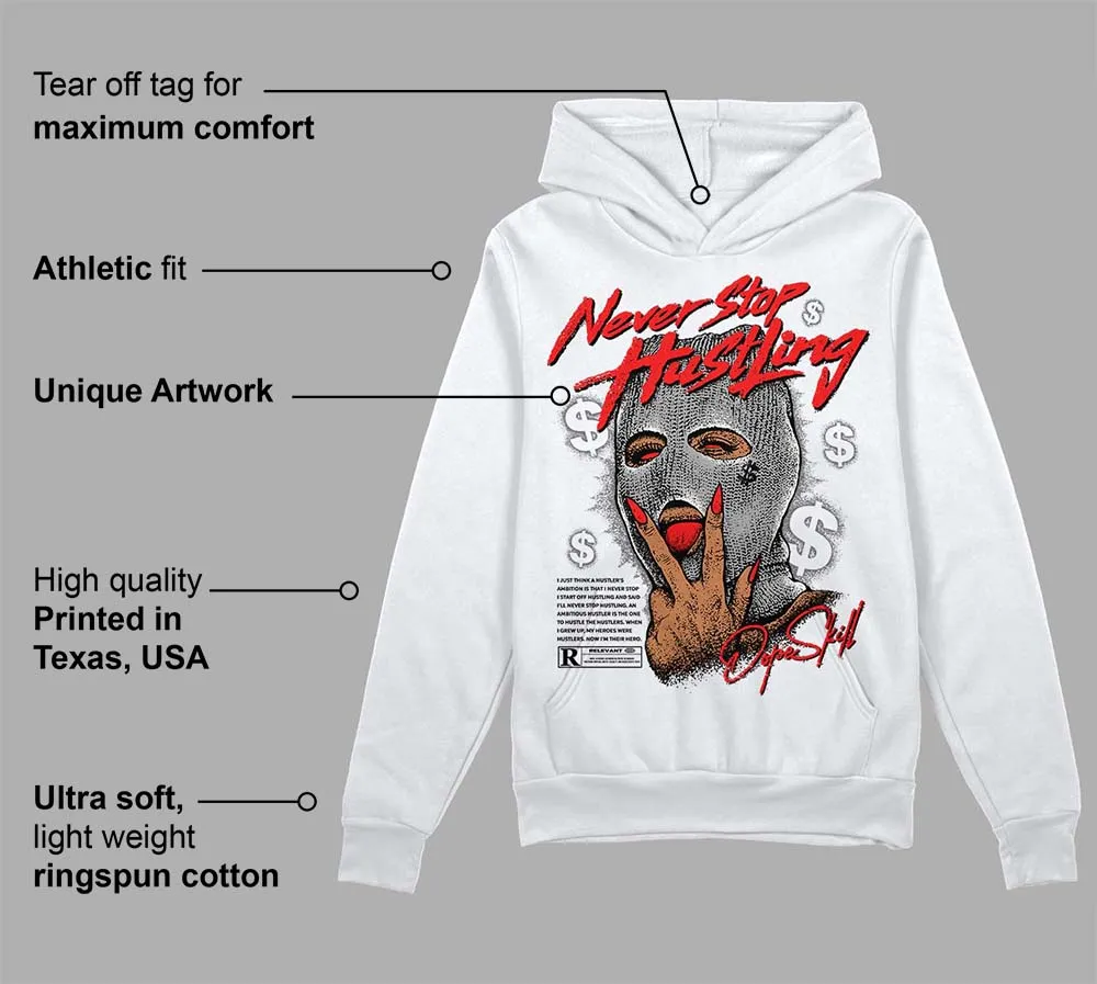 Grey Collection DopeSkill Hoodie Sweatshirt Never Stop Hustling Graphic sold by DopeSkill product image thumbnail 3
