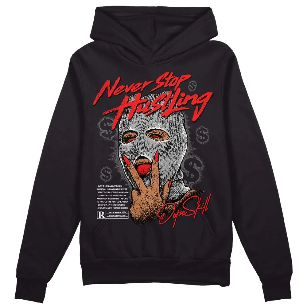 Grey Collection DopeSkill Hoodie Sweatshirt Never Stop Hustling Graphic sold by DopeSkill product image thumbnail 2