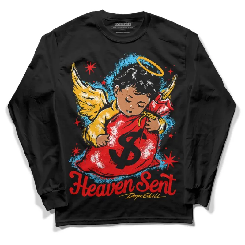 Red Collection DopeSkill Long Sleeve T-Shirt Heaven Sent Graphic sold by DopeSkill
