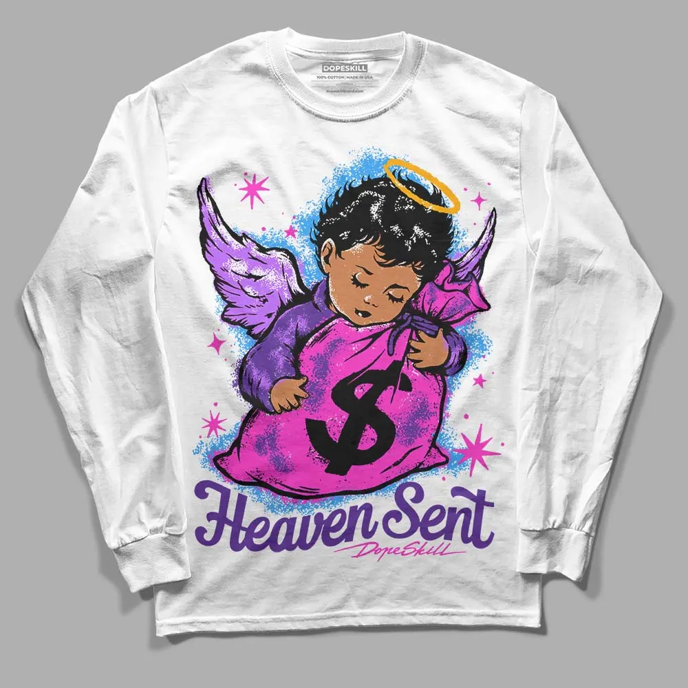PURPLE Collection DopeSkill Long Sleeve T-Shirt Heaven Sent Graphic sold by DopeSkill product image thumbnail 2