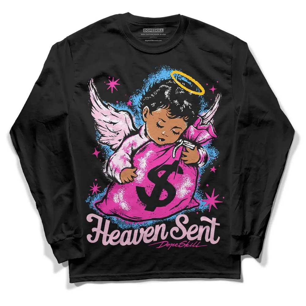 Pink Collection DopeSkill Long Sleeve T-Shirt Heaven Sent Graphic sold by DopeSkill product image thumbnail 2