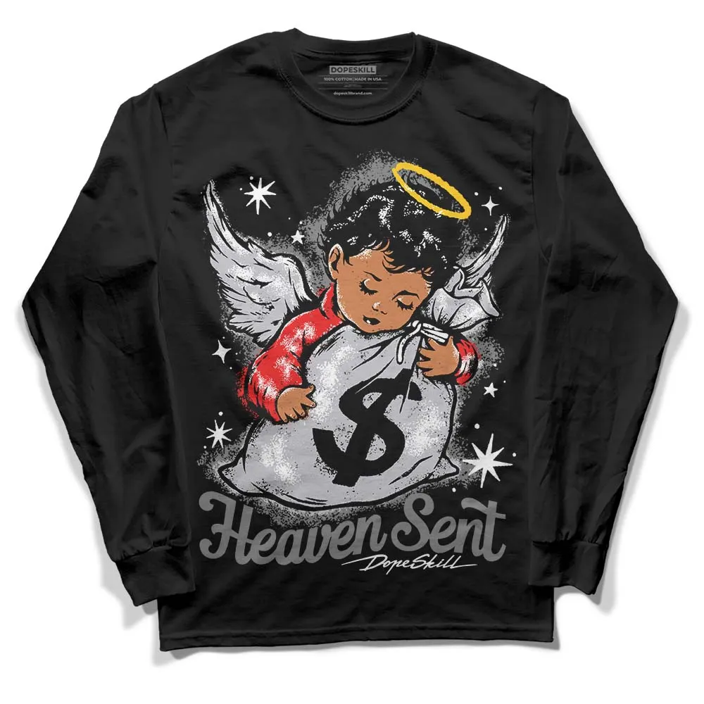 Grey Collection DopeSkill Long Sleeve T-Shirt Heaven Sent Graphic sold by DopeSkill product image thumbnail 2