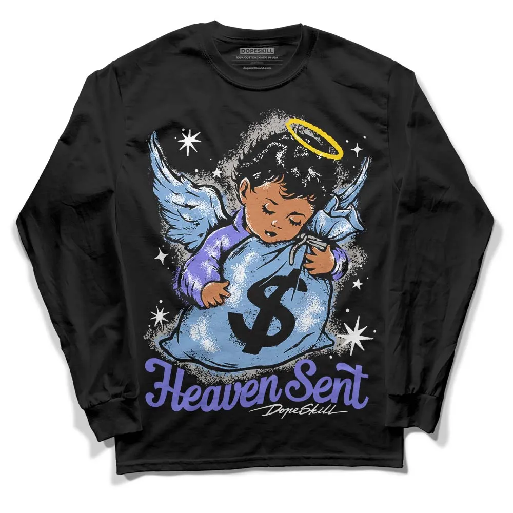 University Blue Collection DopeSkill Long Sleeve T-Shirt Heaven Sent Graphic sold by DopeSkill product image thumbnail 2