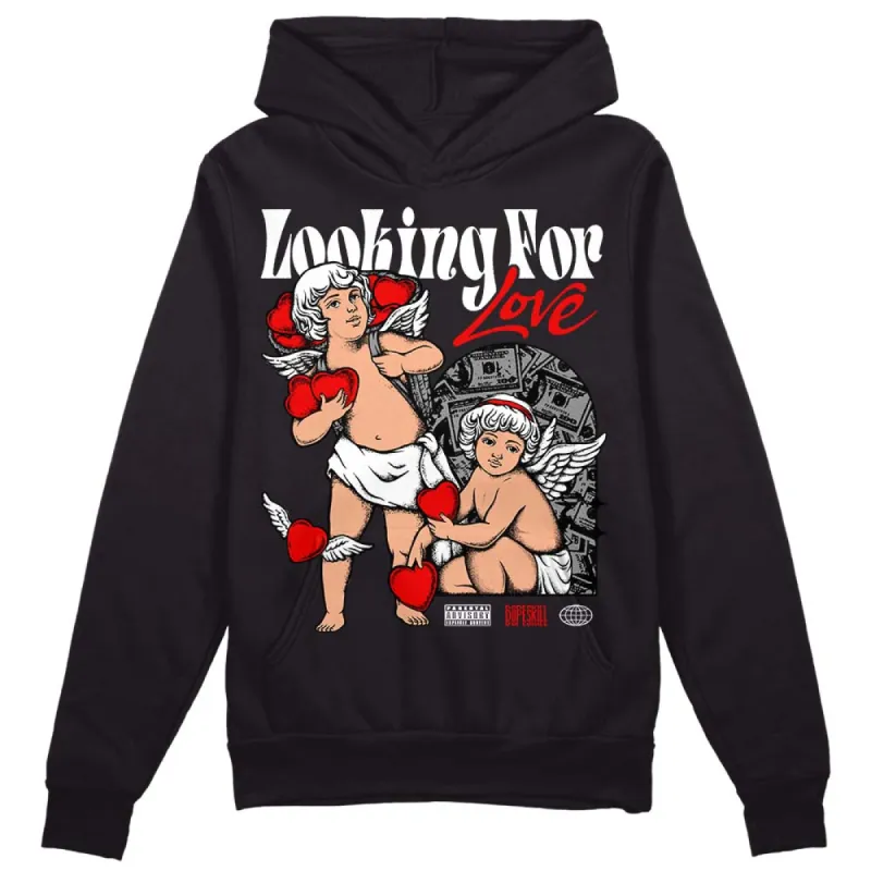 "Black/White" 1s DopeSkill Hoodie Sweatshirt Looking For Love Graphic sold by DopeSkill