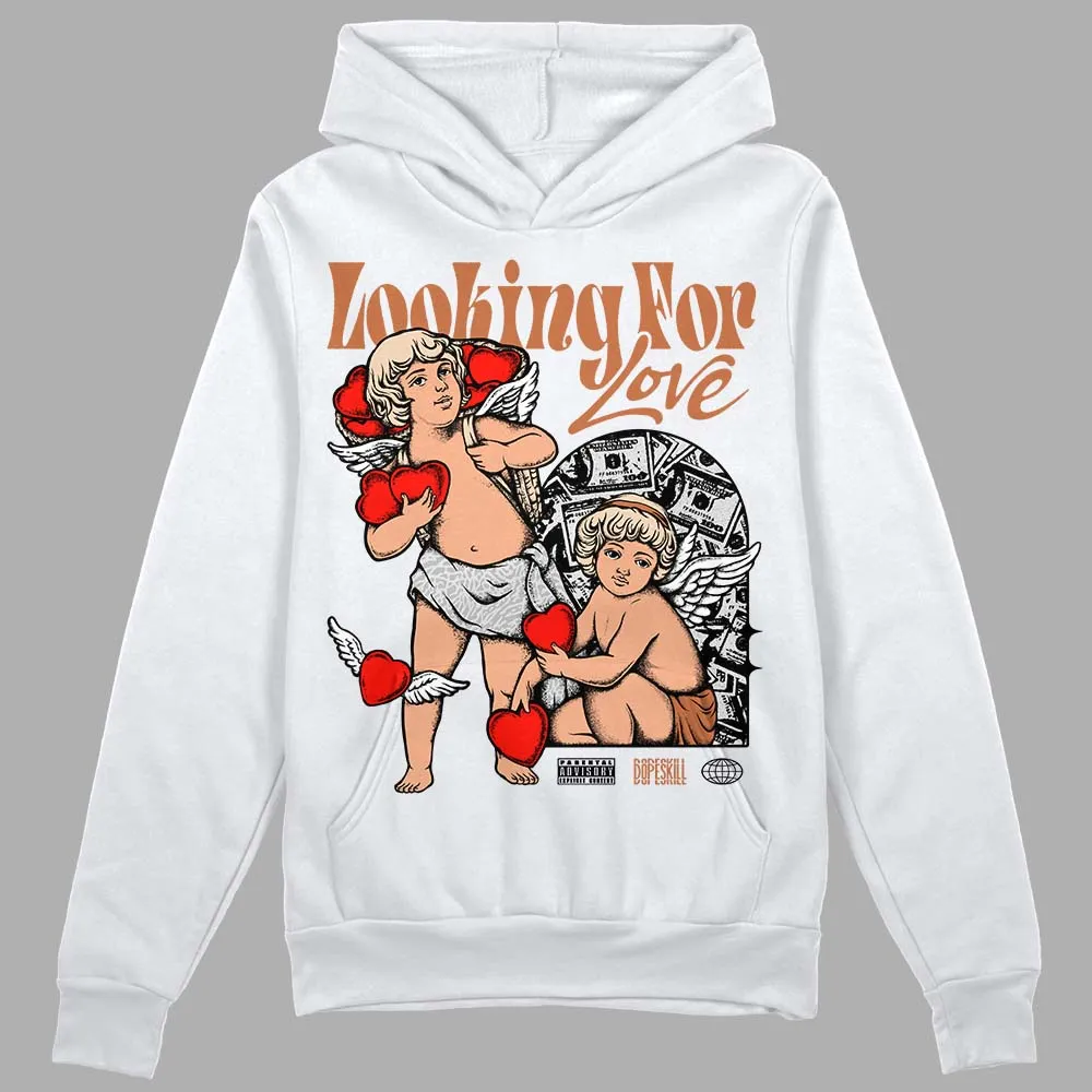 Craft Ivory 3s DopeSkill Hoodie Sweatshirt Looking For Love Graphic sold by DopeSkill