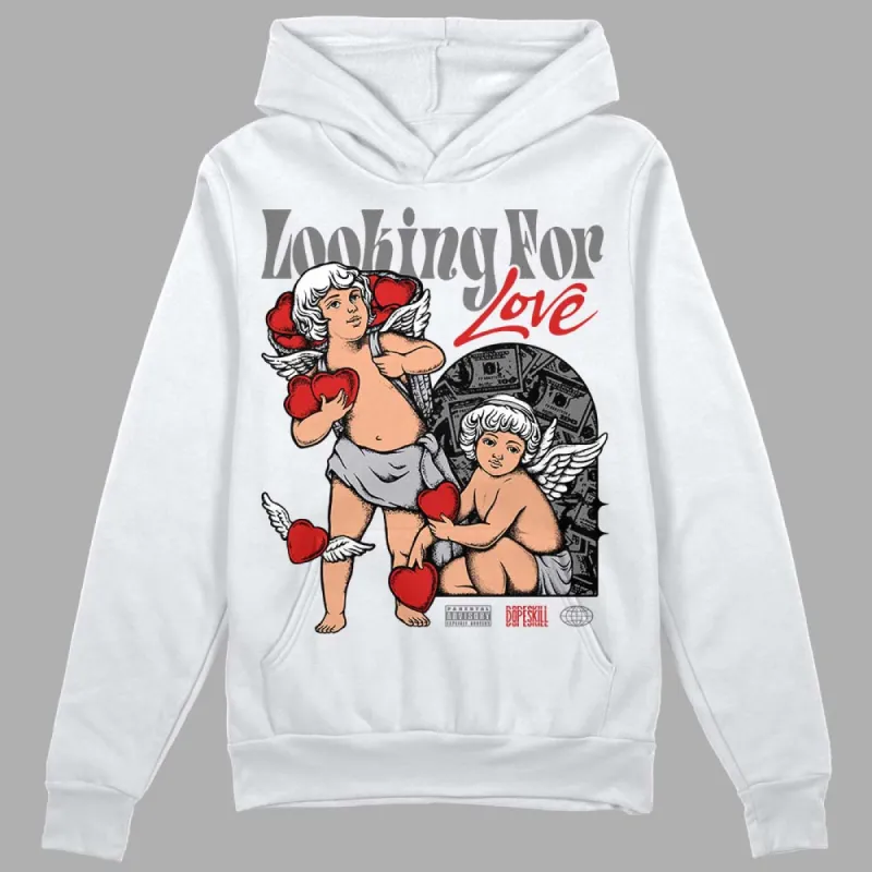 Wolf Grey 13s DopeSkill Hoodie Sweatshirt Looking For Love Graphic sold by DopeSkill