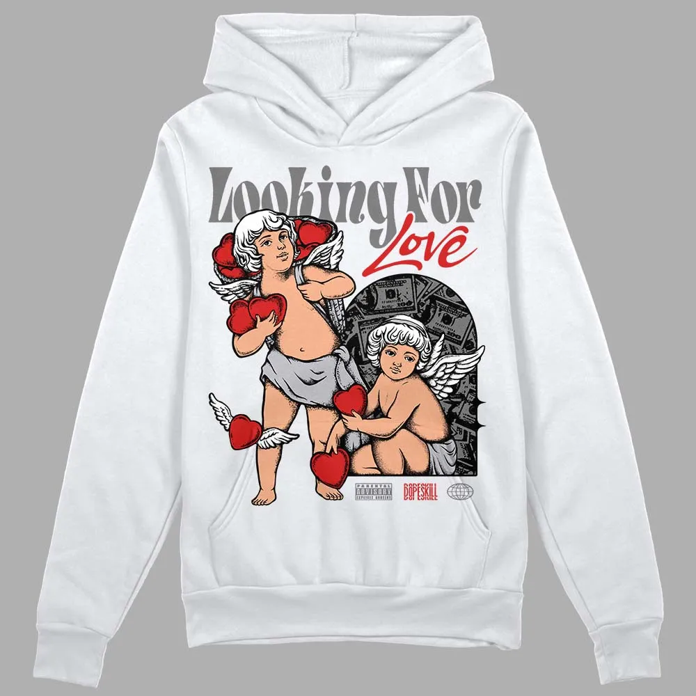 Wolf Grey 13s DopeSkill Hoodie Sweatshirt Looking For Love Graphic sold by DopeSkill