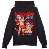 White Infrared 7s DopeSkill Hoodie Sweatshirt Looking For Love Graphic sold by DopeSkill