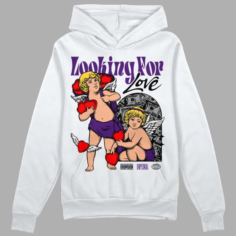Field Purple 12s DopeSkill Hoodie Sweatshirt Looking For Love Graphic sold by DopeSkill
