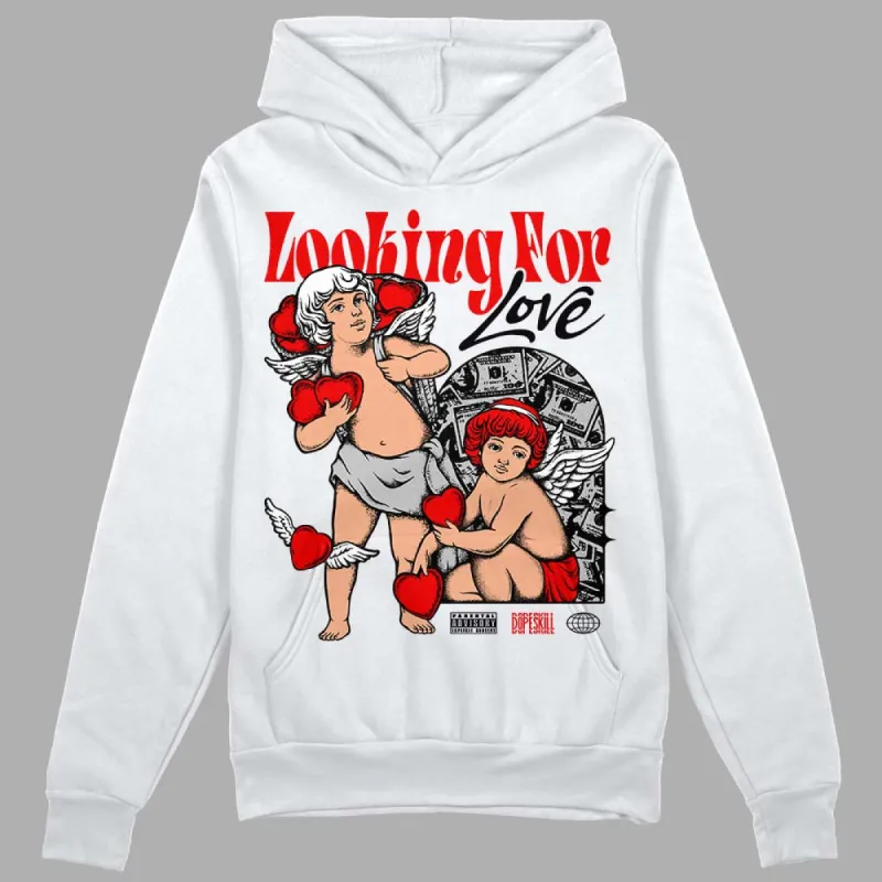 Cherry 12s DopeSkill Hoodie Sweatshirt Looking For Love Graphic sold by DopeSkill
