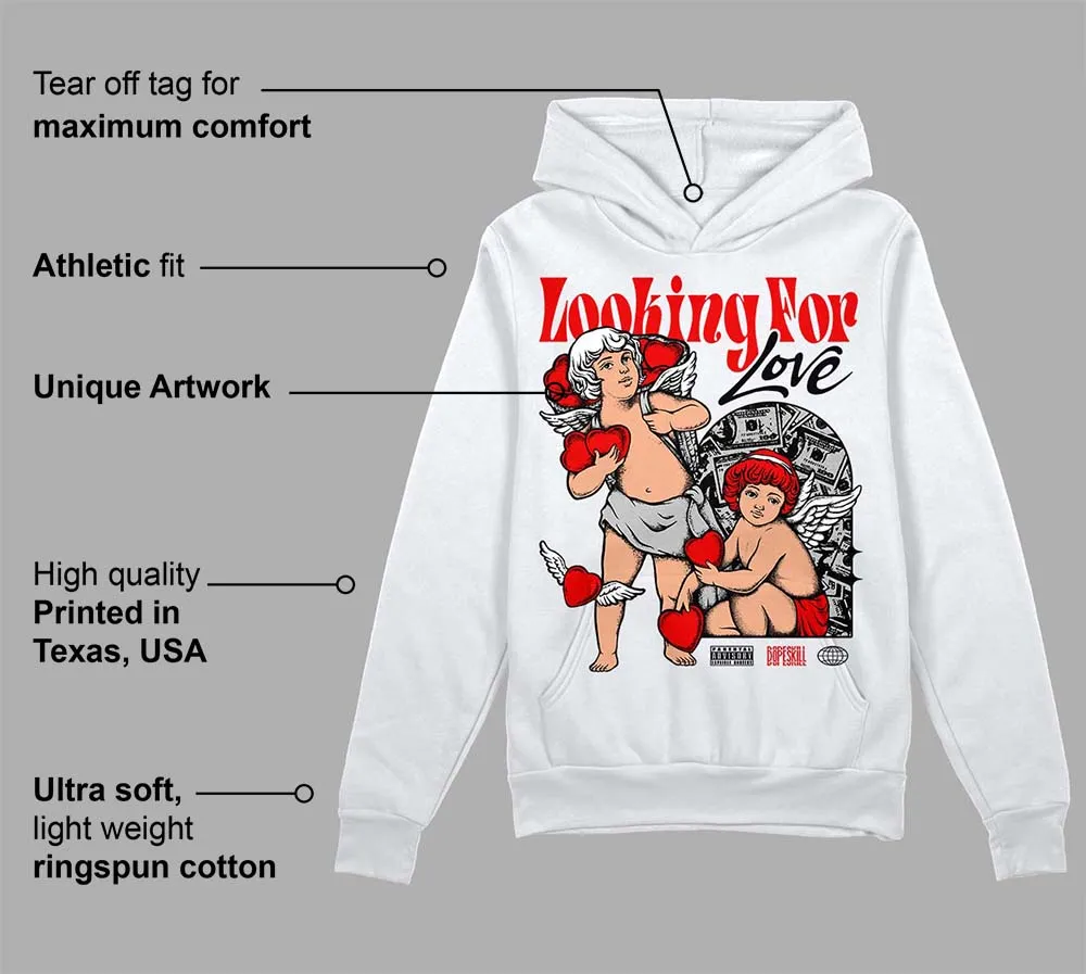 Cherry 12s DopeSkill Hoodie Sweatshirt Looking For Love Graphic sold by DopeSkill product image thumbnail 3