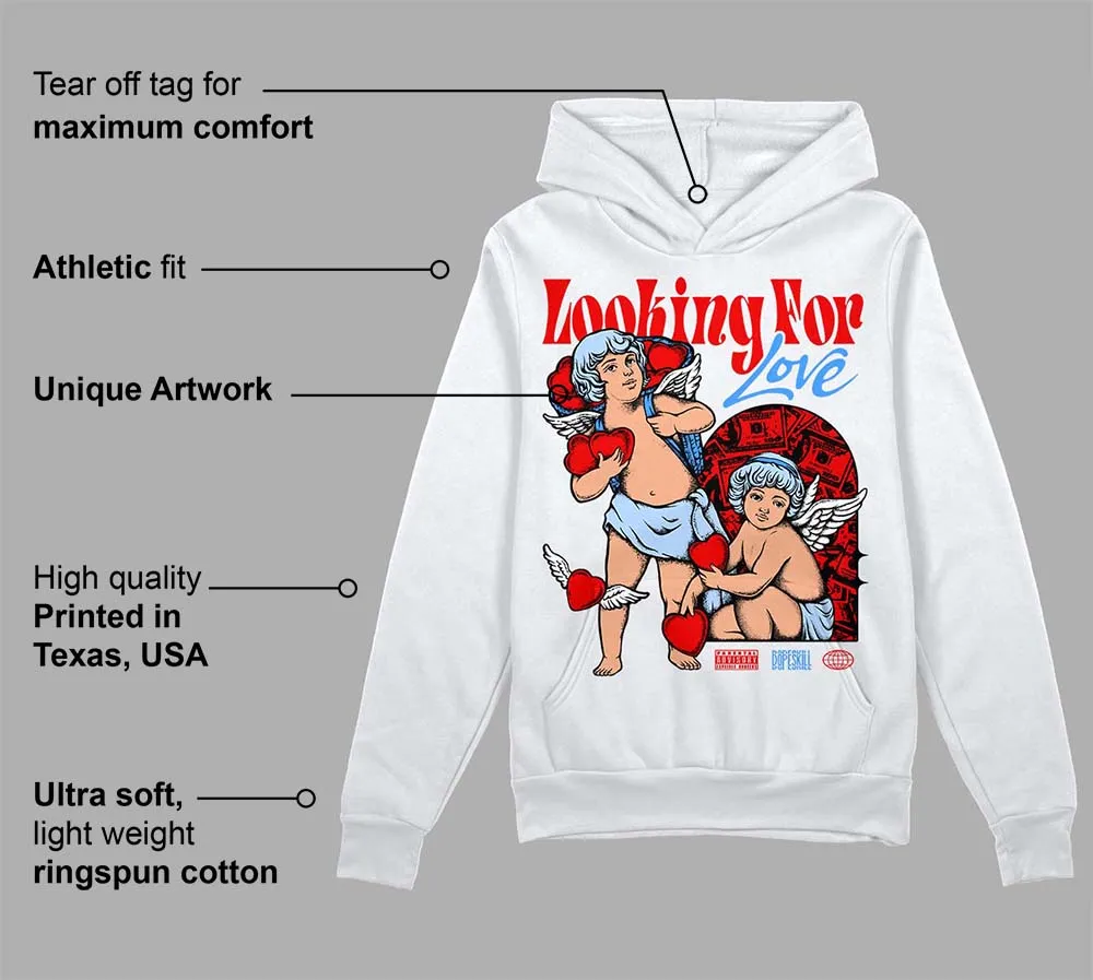 Cherry 11s DopeSkill Hoodie Sweatshirt Looking For Love Graphic sold by DopeSkill product image thumbnail 3