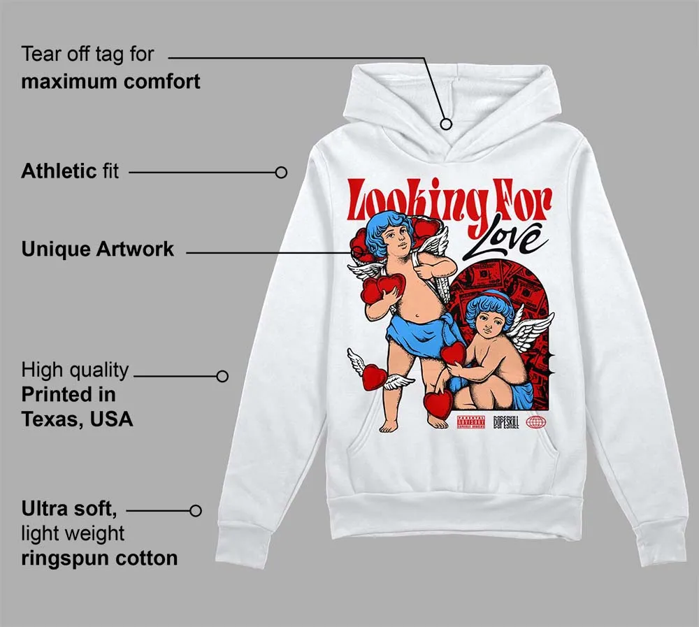 Black Toe 1s DopeSkill Hoodie Sweatshirt Looking For Love Graphic sold by DopeSkill product image thumbnail 3