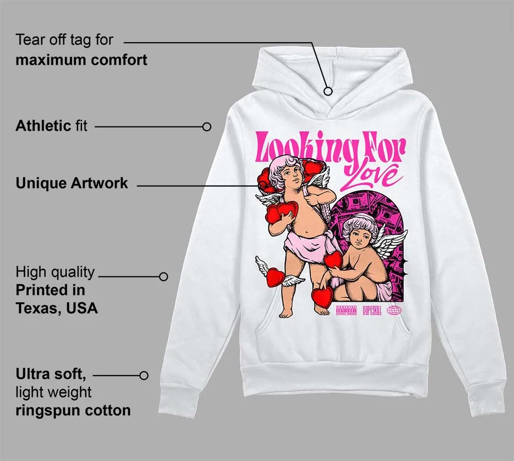 Pink Collection DopeSkill Hoodie Sweatshirt Looking For Love Graphic sold by DopeSkill product image thumbnail 3