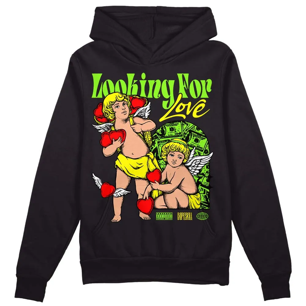 Neon Green Collection DopeSkill Hoodie Sweatshirt Looking For Love Graphic sold by DopeSkill