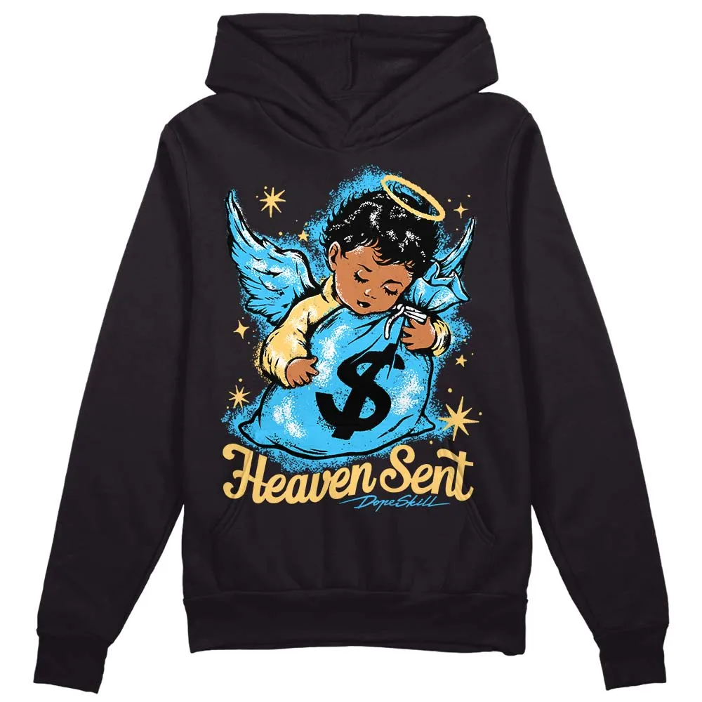 University Blue 13s DopeSkill Hoodie Sweatshirt Heaven Sent Graphic sold by DopeSkill