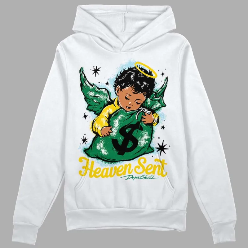 Lucky Green 5s DopeSkill Hoodie Sweatshirt Heaven Sent Graphic sold by DopeSkill