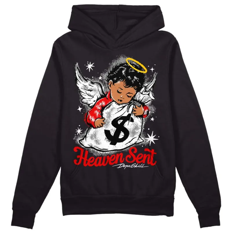 "Black/White" 1s DopeSkill Hoodie Sweatshirt Heaven Sent Graphic sold by DopeSkill