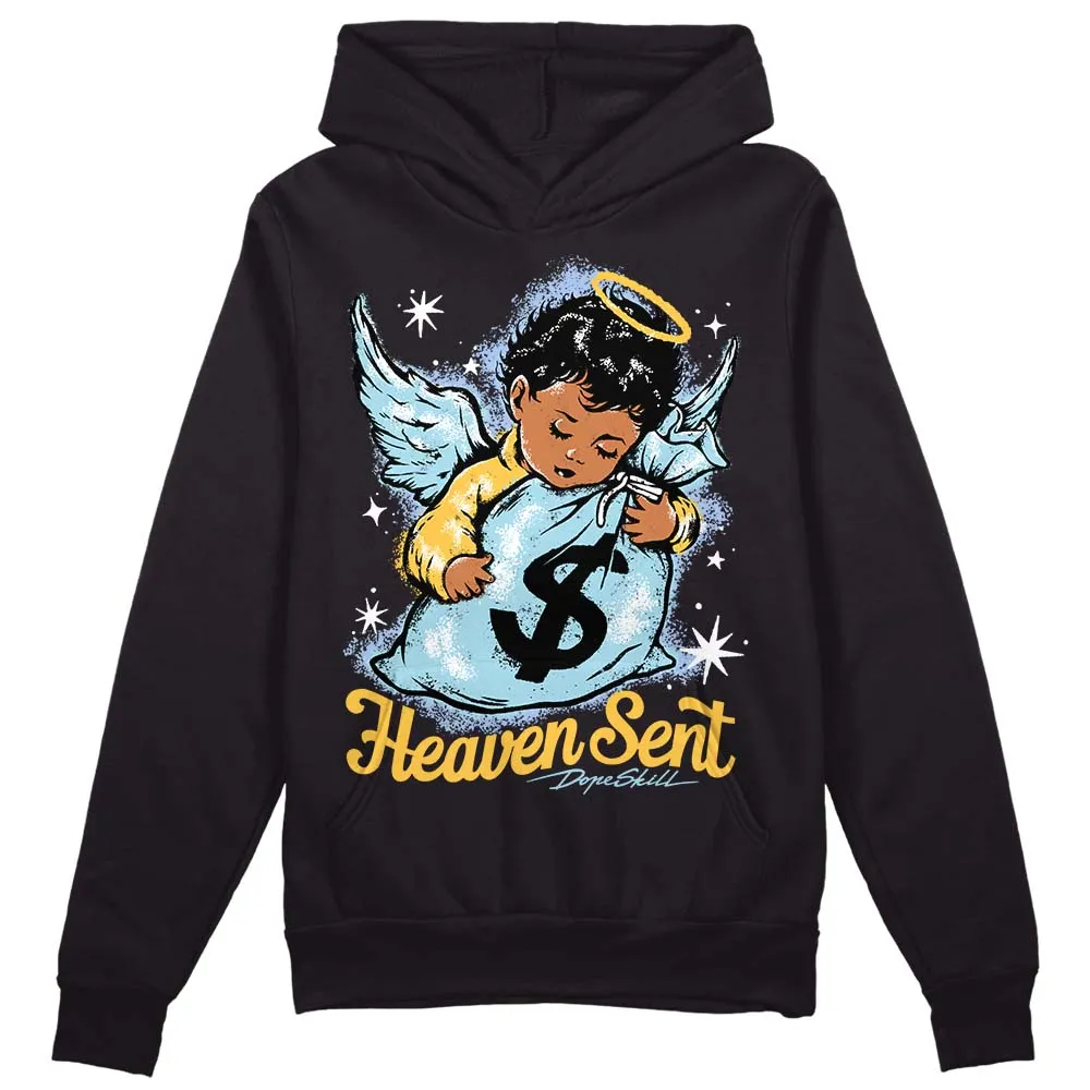 Blue Grey 13s DopeSkill Hoodie Sweatshirt Heaven Sent Graphic sold by DopeSkill product image thumbnail 2