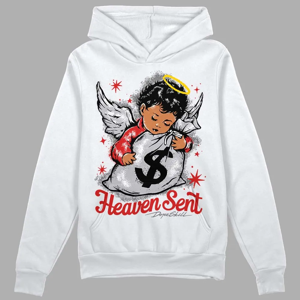 Wolf Grey 13s DopeSkill Hoodie Sweatshirt Heaven Sent Graphic sold by DopeSkill