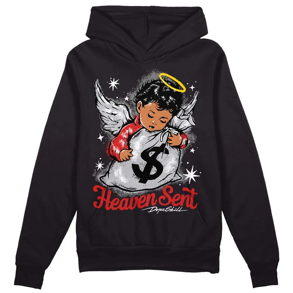 Wolf Grey 13s DopeSkill Hoodie Sweatshirt Heaven Sent Graphic sold by DopeSkill product image thumbnail 2