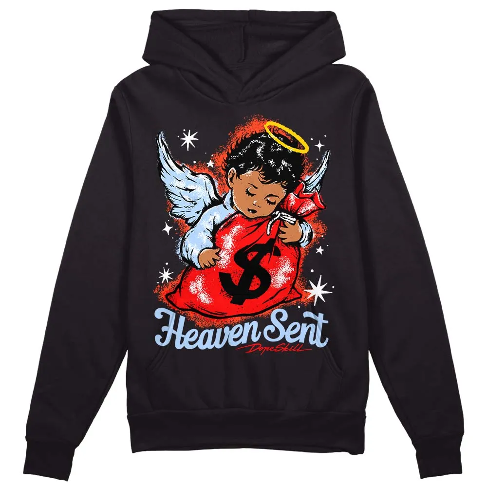White Infrared 7s DopeSkill Hoodie Sweatshirt Heaven Sent Graphic sold by DopeSkill product image thumbnail 2