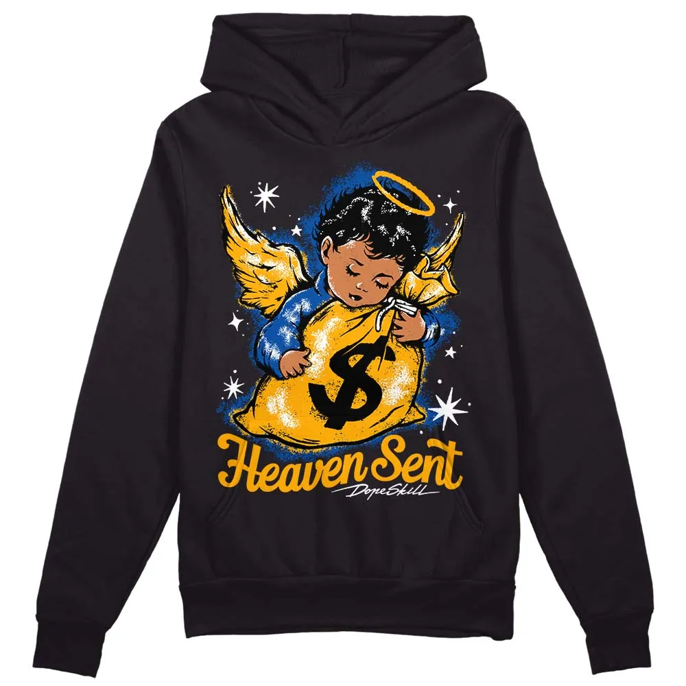 Dunk Blue Jay and University Gold DopeSkill Hoodie Sweatshirt Heaven Sent Graphic sold by DopeSkill product image thumbnail 2