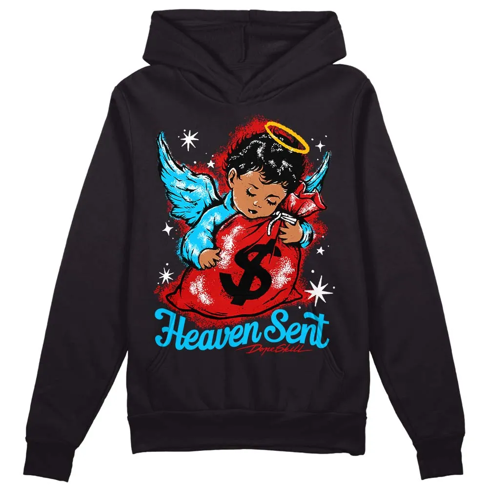 Gym Red 12s DopeSkill Hoodie Sweatshirt Heaven Sent Graphic sold by DopeSkill product image thumbnail 2