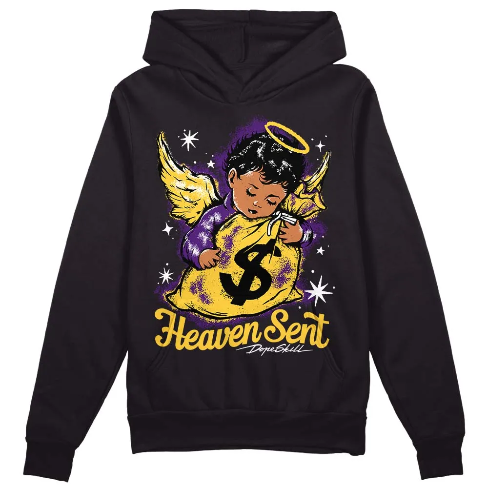 Field Purple 12s DopeSkill Hoodie Sweatshirt Heaven Sent Graphic sold by DopeSkill product image thumbnail 2
