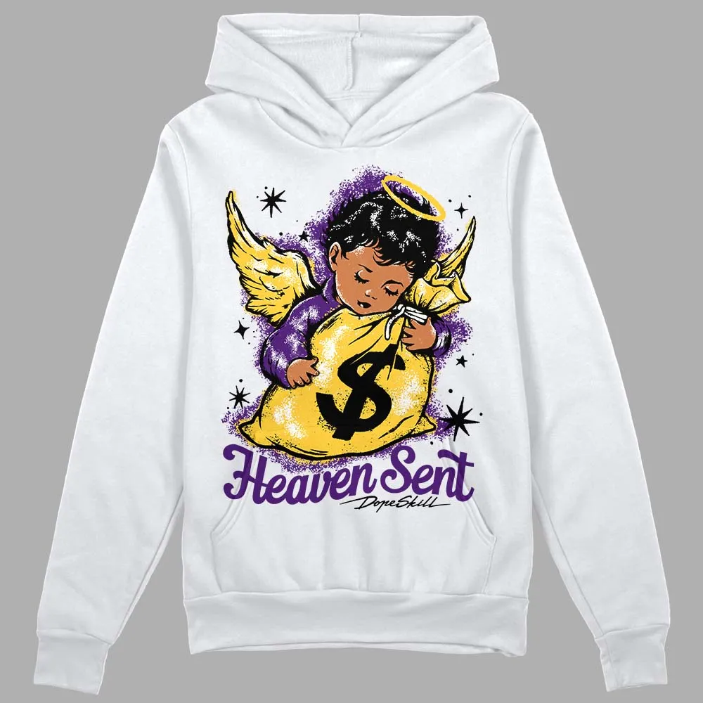 Field Purple 12s DopeSkill Hoodie Sweatshirt Heaven Sent Graphic sold by DopeSkill